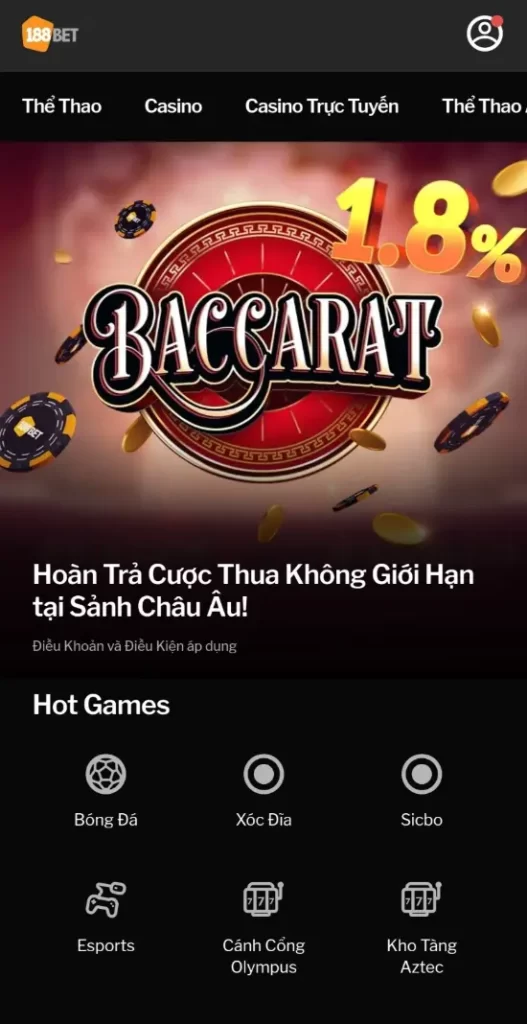 Bước 1 hướng dẫn rút tiền V6BET