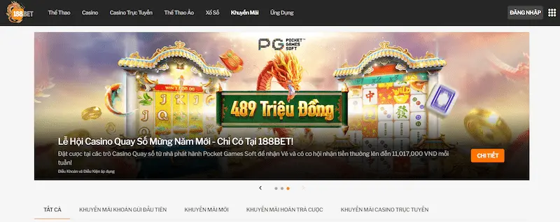 Giới thiệu 188bet tặng 88k